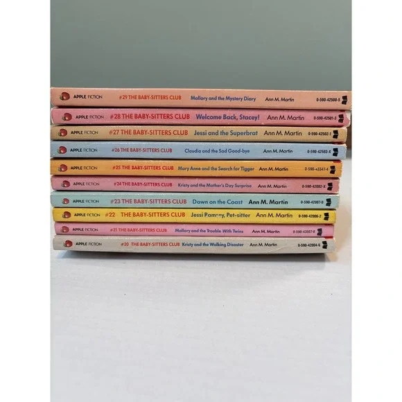 The Baby Sitters Club Book Lot of 10 Books 20-29 Ann M Martin Vintage 80's 90's - Picture 10 of 10